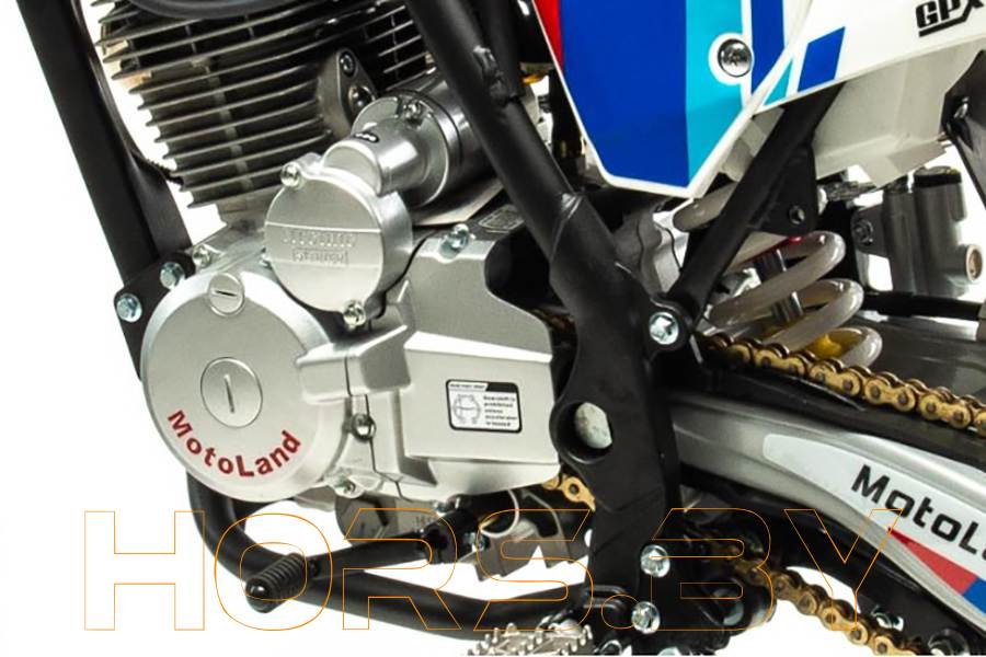 Мотоцикл MotoLand CRF 250 (синий) купить по низкой цене