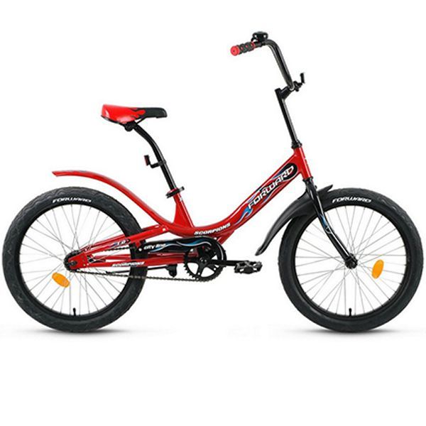 Велосипед Forward SCORPIONS 20 1.0 (красный)