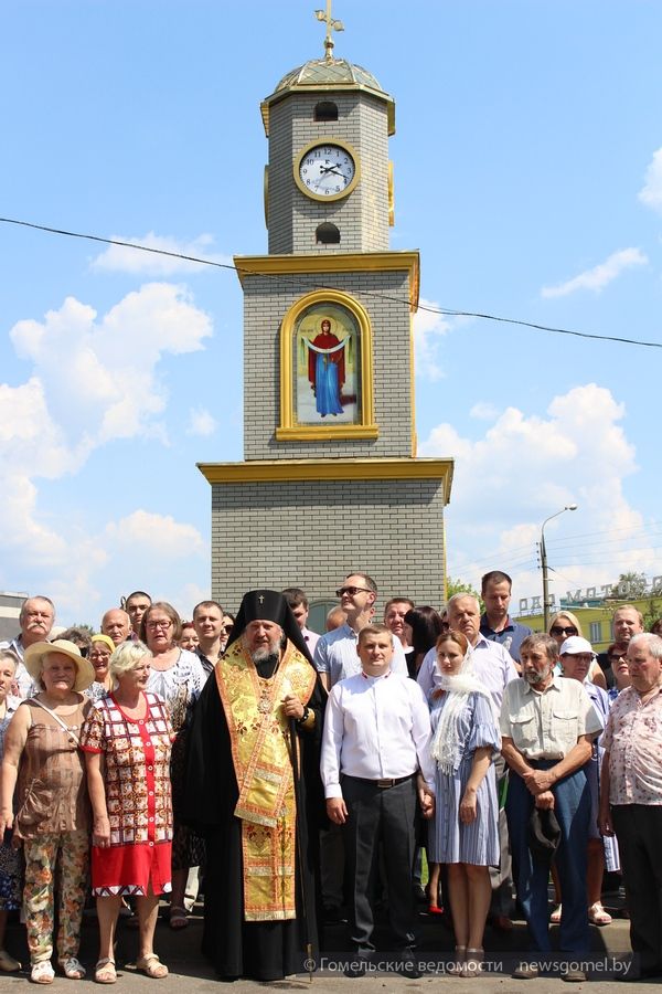 Торжественное освящение часозвони «Благовест» прошло в Гомеле