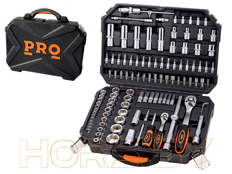 Набор головок и бит 111пр. 1/4",1/2" PRO STARTUL NEW CASE (PRO-111) (PRO-111)