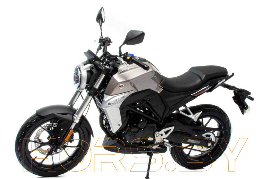 Мотоцикл Motoland CB 250 (172FMM-5/PR250, серебристый) купить по низкой цене