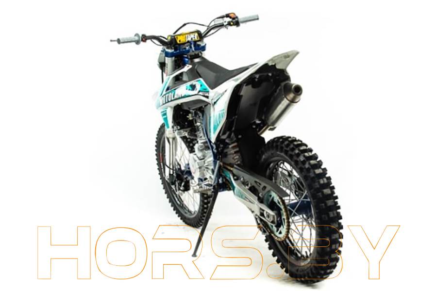 Мотоцикл MotoLand XT X3 300W LUX (синий) купить по низкой цене