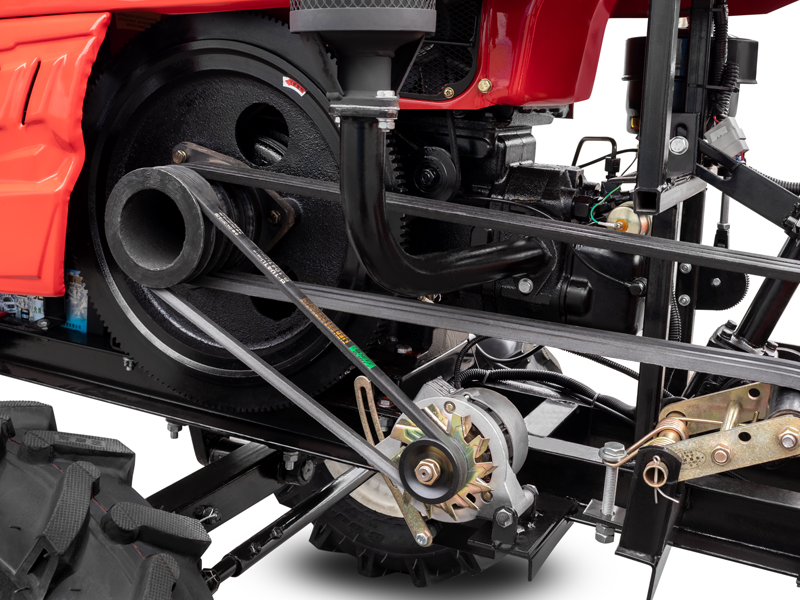 купить минитрактор rossel (россел) xt-184d с навесным оборудованием