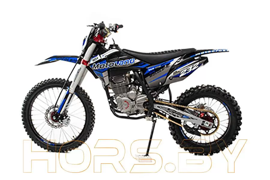 Мотоцикл MotoLand XT 250 HS (синий) купить по низкой цене