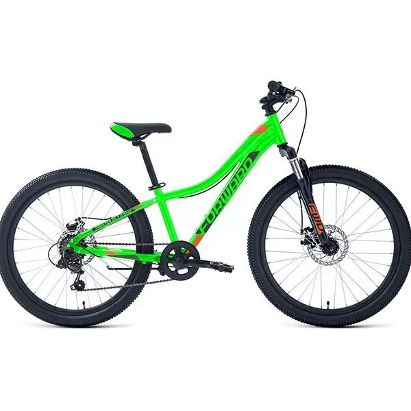 Велосипед FORWARD TWISTER 24 2.0 D (зеленый)