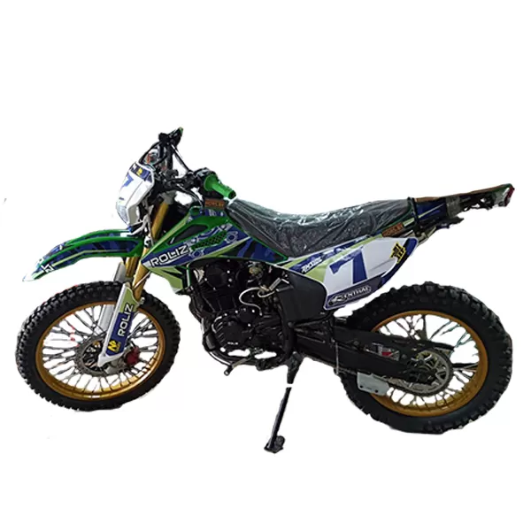 Мотоцикл Roliz Sport 003 - NEW (зеленый)