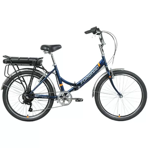Электровелосипед Electric Bicycles FORWARD RIVIERA 24 E-250 (темно-синий)