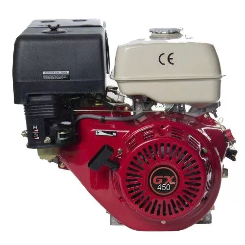 Бензиновый двигатель GX 450 SE (18 л.с, вал 25 мм, под шлиц с электростартом)