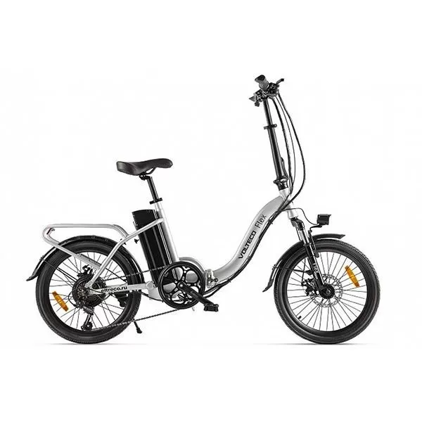 Электровелосипед VOLTECO FLEX (серебристый)