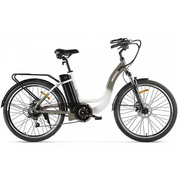 Электровелосипед Eltreco White (серый)