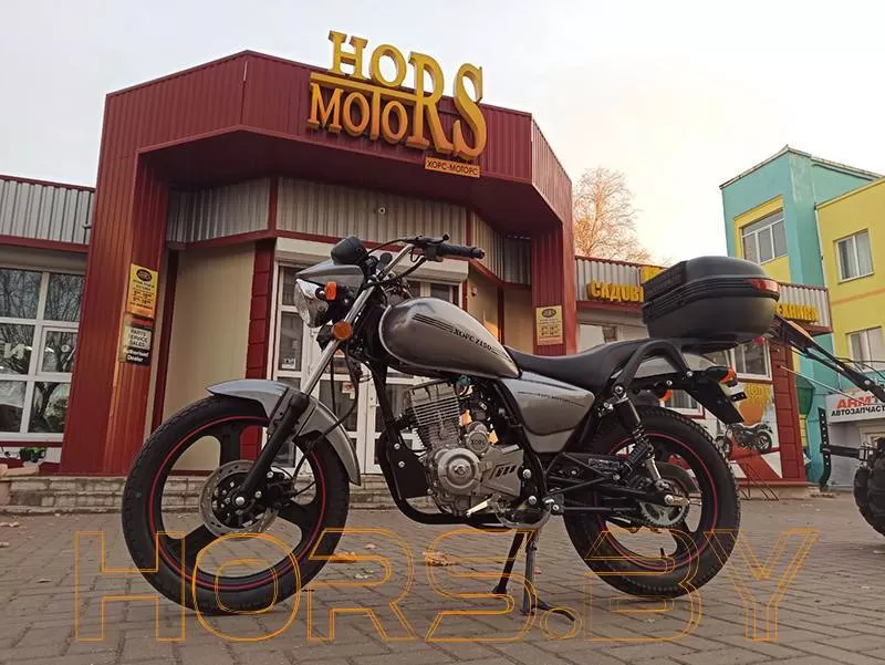 Мотоцикл Хорс Z 150 серый (150 см3) купить по низкой цене