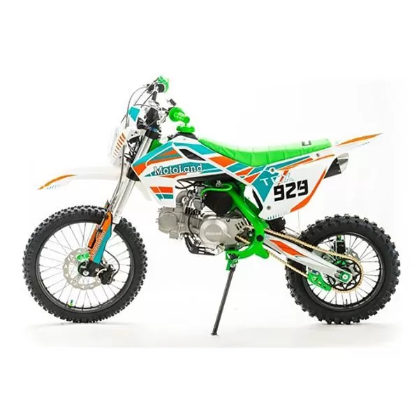 Мотоцикл MotoLand TCX 140 (2022 г.) (зеленый)