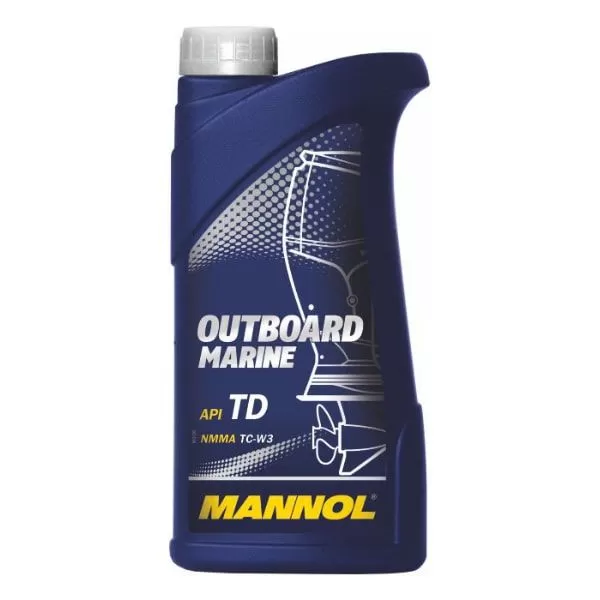 Масло моторное MANNOL Outboard Marine 1л
